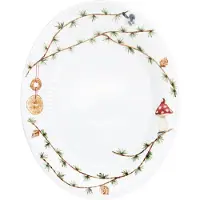 Kähler Hammershøi Christmas ovaali vati 22,5 x 28,5 cm