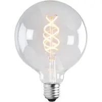 Globen Lighting Valonlähde E27 LED Soft Filament, pyöreä, 5W, kirkas