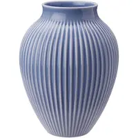 Knabstrup Keramik Ripple maljakko 20 cm, lavender