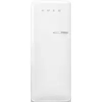 Smeg FAB28LWH6 Jääkaappi Pakastinosalla 153 cm Vasemmalle avautuva Valkoinen