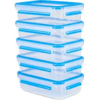 Tefal MasterSeal Fresh Mealprep Sarja 5 x 0,8 litraa