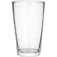 Broste Copenhagen Glas Tall 'Bubble' Tykt Glas - Nude - 40 CL