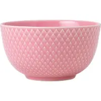 Lyngby Porcelæn Rhombe kulho Ø11 cm Vaaleanpunainen