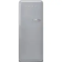 Smeg FAB28LSV6 Jääkaappi Pakastelokerolla 153cm Saranointi vasemmalla Hopea