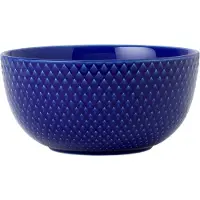 Lyngby Porcelæn Rhombe Color Skål - Blue - Ø 13 cm