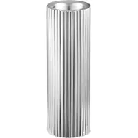 Georg Jensen Bernadotte kynttilänpidike, ruostumaton teräs, 14 cm