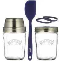 Kilner hapanjuuri aloitussetti 35 cl Transparent