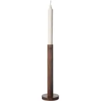 ERNST kynttilänjalka, puuta 25 cm Tummanruskea