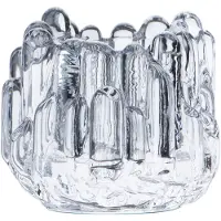 Kosta Boda Polar kynttilänjalka 86 mm Kirkas