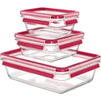 Tefal FRESH MasterSeal säilytysrasiat 3kpl 0,55/1,0/2,3 L