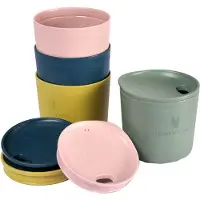 Light My Fire Mycup´n Lid Lyhyt 4 Pakkaus 250ml