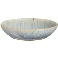 Denby Halo Speckle -pastakulho, 22 cm Harmaa-ruskea