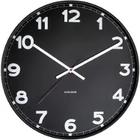 Karlsson New Classic seinäkello 40,5 cm, musta