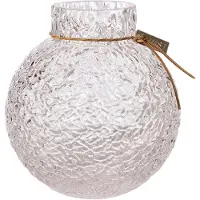 ERNST lasimaljakko struktuuripinta kirkas Ø13x14 cm