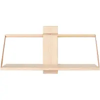 Andersen Furniture Wood Wall seinähylly Large 60x25x32 cm Oak