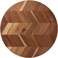 Aida Herringbone leikkuulauta Ø 28 cm Akaasia