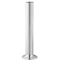 Georg Jensen Bernadotte lattiakynttilänjalka, 50 cm, ruostumaton teräs