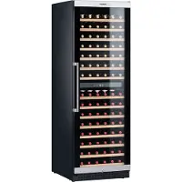 Dometic C154F viinikaappi 2 lämpötilavyöhykettä, musta/ruostumaton teräs