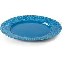 Lyngby Porcelæn Rhombe lautanen Ø 27 cm Sininen