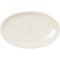 Broste Copenhagen Nordic Vanilla ovaali lautanen 22 x 13,6 cm