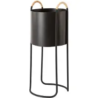Oyoy living design Maki Plant Box High kukkalaatikko, black