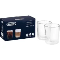 De'Longhi Kaksiseinäinen termoslasi 400 ml 2-pakkaus