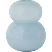 OYOY Lasi maljakko small 21,5 cm Ice Blue