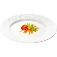 Aida Passion-lautanen 23 cm, 4 kpl, kermanvalkoinen