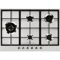 Smeg 72,5 cm kaasukeittotaso ruostumatonta terästä