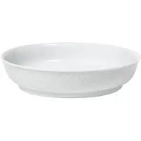 Lyngby Porcelæn Rhombe jälkiruokalautanen Ø16 cm Valkoinen