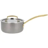 Pillivuyt Gourmet Kasserolle Med Låg Durance - Grey - 1.5 l x 33
