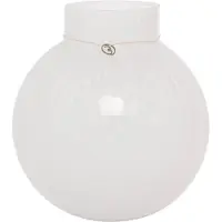 ERNST lasimaljakko pyöreä valkoinen K 22 cm Ø 21 cm