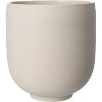ERNST ruukku jalallinen luonnonvalkoinen K 28 cm Ø 26 cm