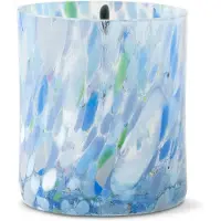 Magnor - Swirl Kynttilälyhty 9 cm Sininen