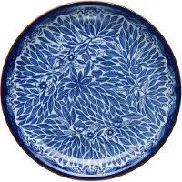 Rörstrand Ostindia Floris -leipälautanen Ø 16 cm Sininen
