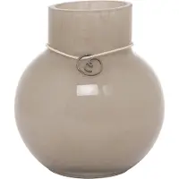 ERNST lasimaljakko pyöreä beige K 10 cm Ø 9 cm
