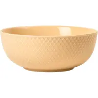 Lyngby Porcelæn Rhombe Color Skål Ø15.5 Cm Sand - Orange - Ø 15.5 CM