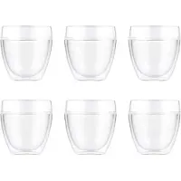 Bodum Pavina Outdoor kaksiseinäinen muovista valmistettu lasi, 6-pakkaus 25 cl