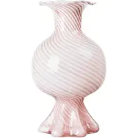 Broste Copenhagen Mella maljakko 30 cm Fairy pink-off white