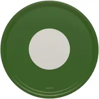 Pappelina Vera tray 38x38 cm round dark green