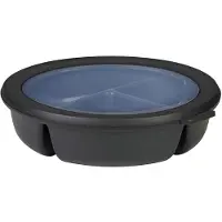 Mepal Cirqula kannellinen kulho, musta