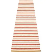 Pappelina Teo matto 70 cm x 300 cm, brick/beige/vanilla