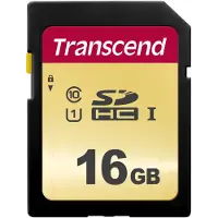 Transcend 500S 16GB SDHC UHS-I Memory Card