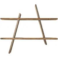 Andersen A-Shelf seinähylly Large 78x12x67 cm Ash