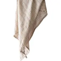 Tell Me More - Keittiöpyyhe pellava 50x70 cm Hazelnut Stripe