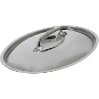 De Buyer 3709.20N Ruostumaton teräskansi 20 cm