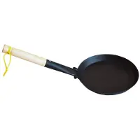 Hallmark Fry Pan 21 cm Black/Wood Keittiövälineet One Size