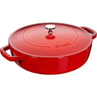 Staub Chistera traktörpannu 24 cm, kirsikanpunainen