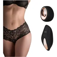 Huismerk Vibrating Hipster Black