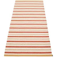 Pappelina , Teo matto 85x200 cm Brick/Beige/Vanilla